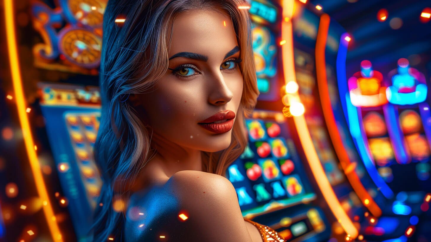 Tampilan interaktif permainan slot online olk88 dengan tema warna cerah dan modern